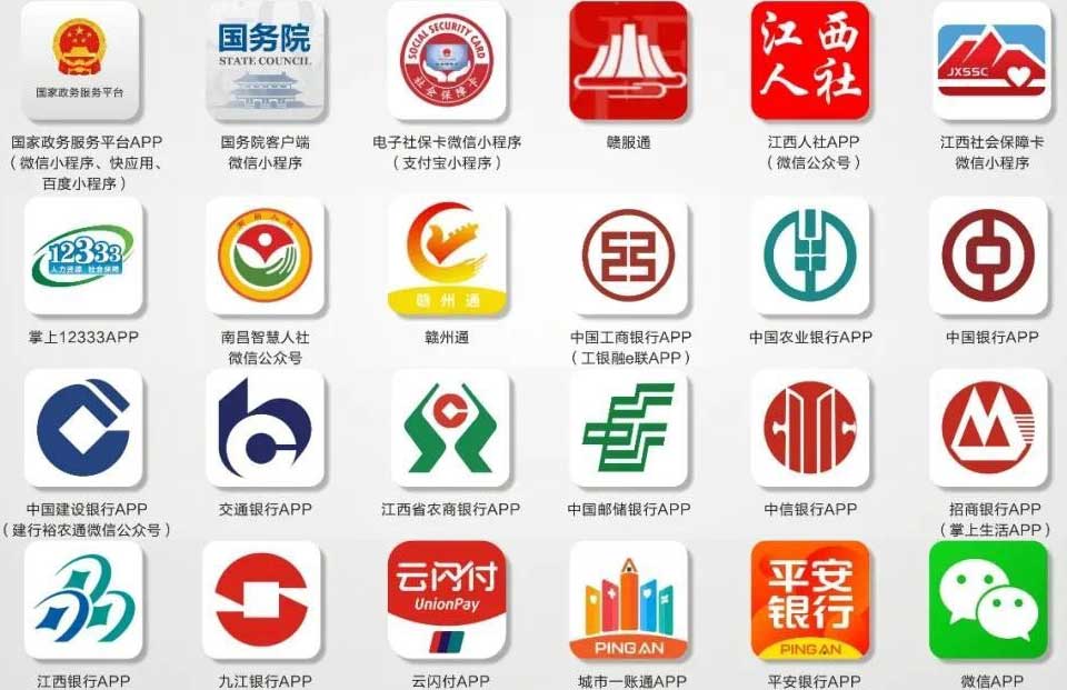 江西省電子社?？ǖ纳暾埡灠l(fā)渠道